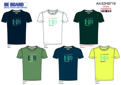 TSHIRT UOMO M/M 62H9719 Ingrosso BE BOARD Tellini S.r.l.